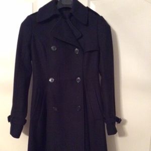 All Saints Coat with Bustle in back